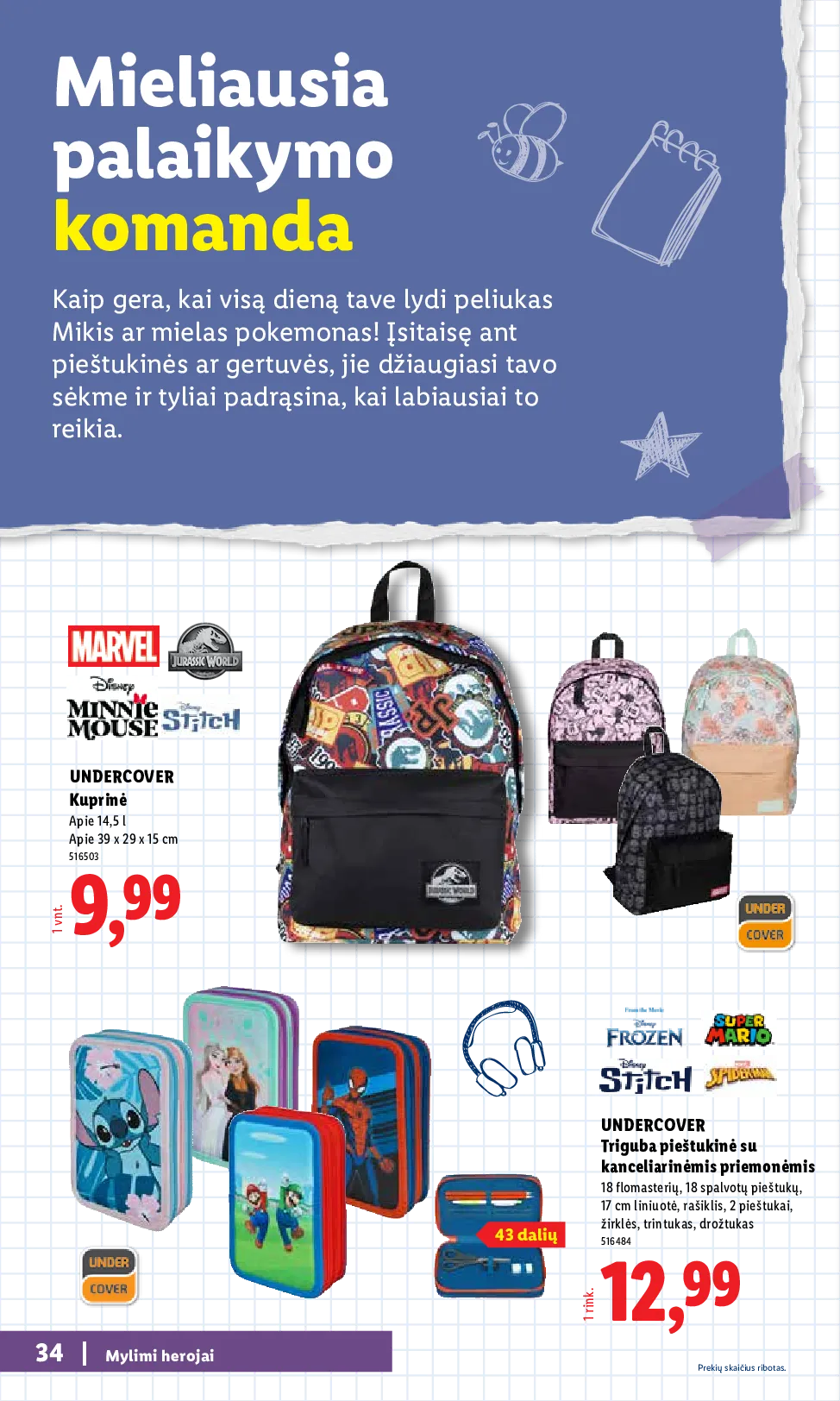 Lidl atgal į mokyklą – 34 psl.