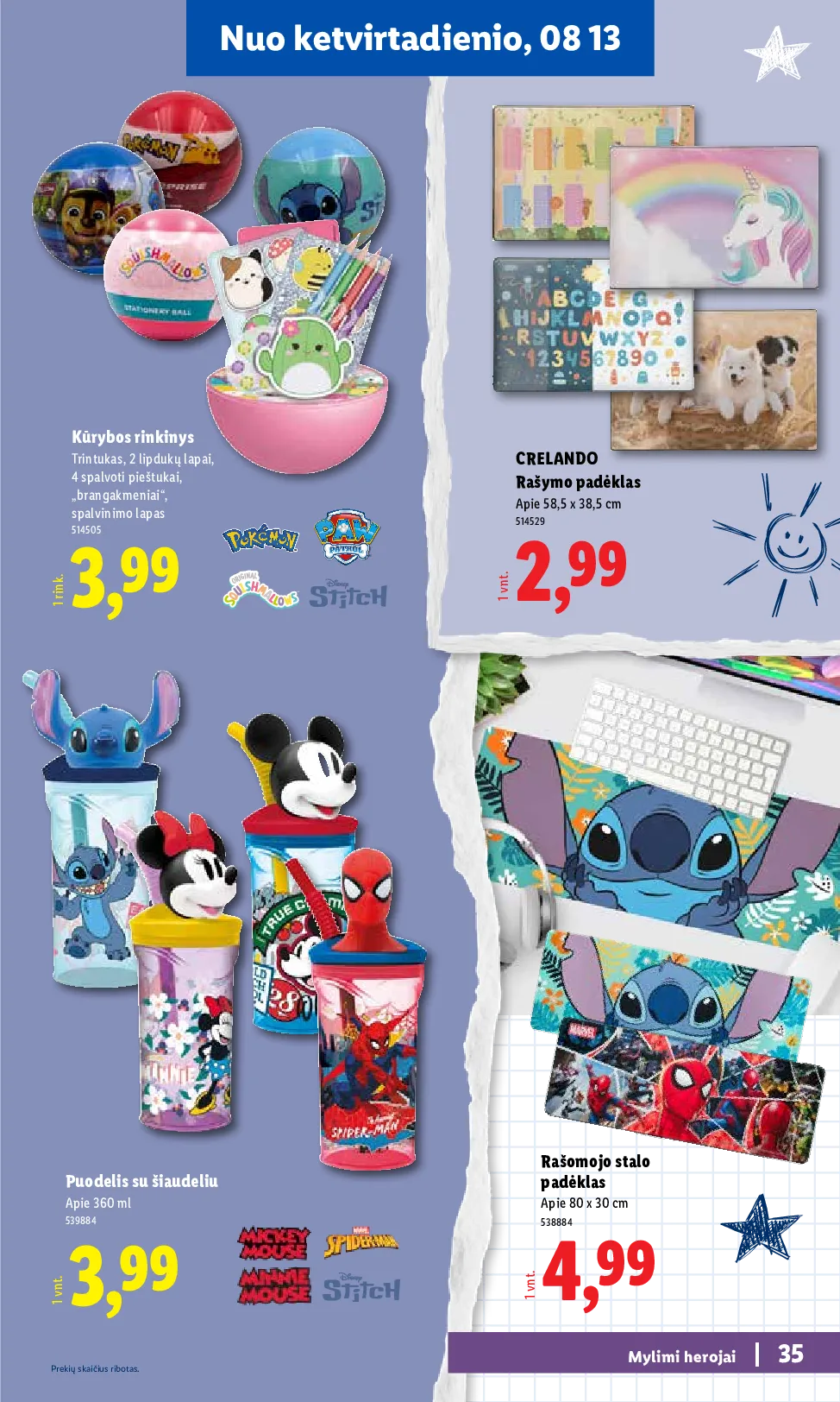 Lidl atgal į mokyklą – 35 psl.