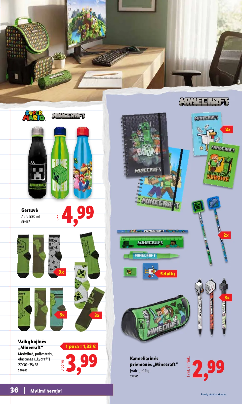 Lidl atgal į mokyklą – 36 psl.