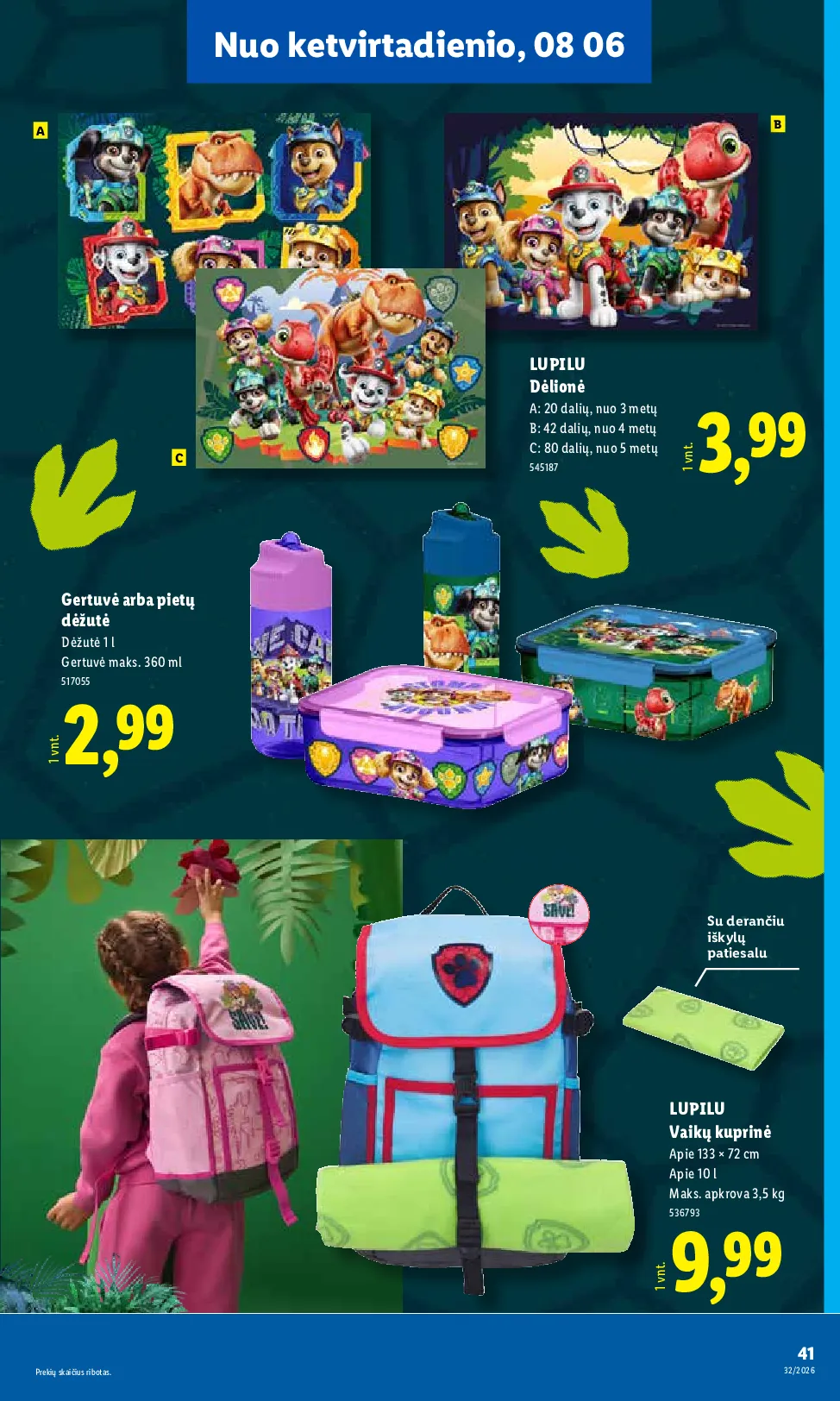 Lidl atgal į mokyklą – 41 psl.