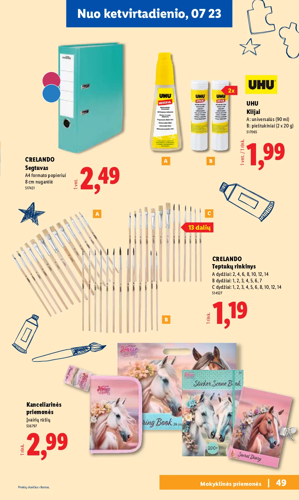 Lidl atgal į mokyklą – 49 psl.