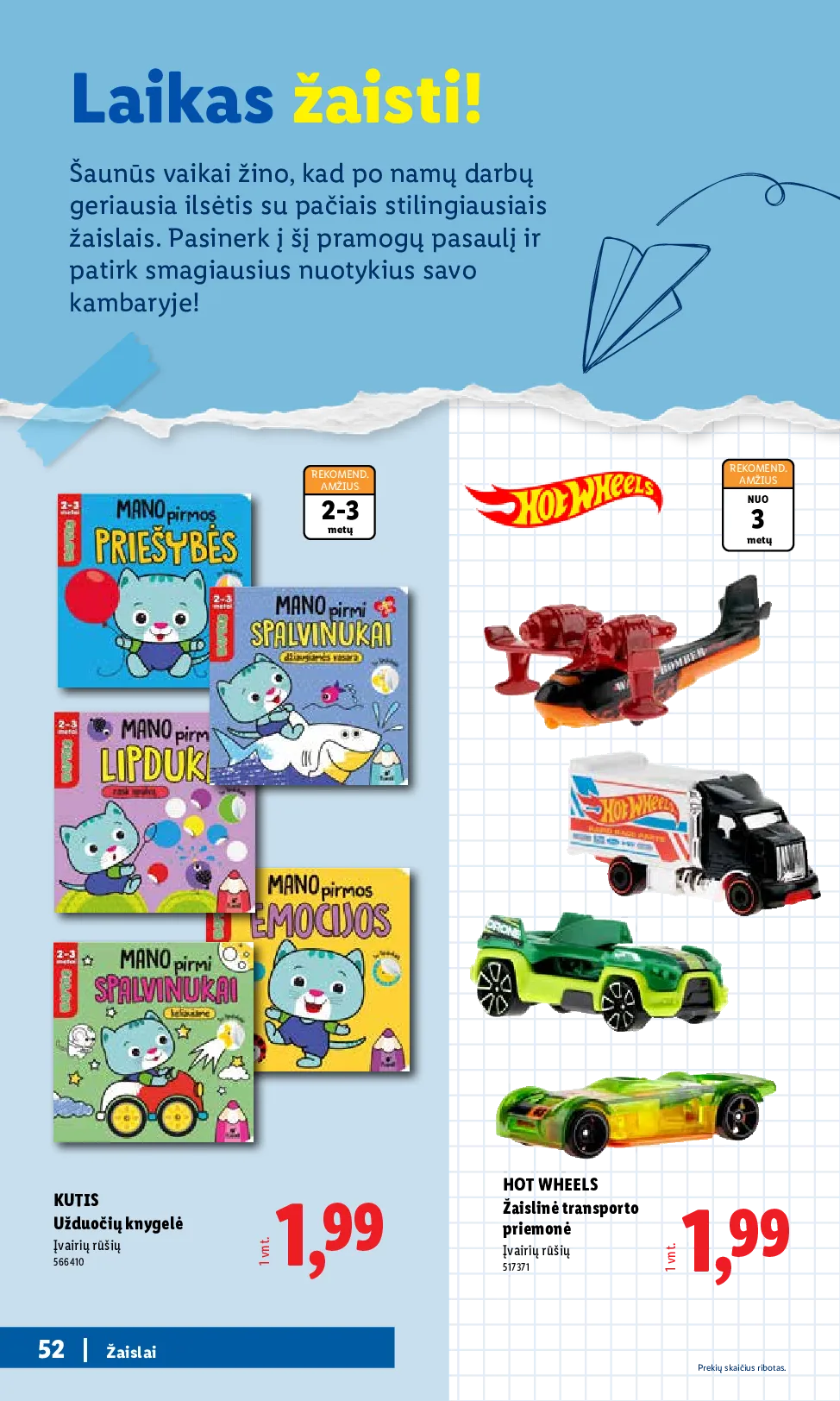 Lidl atgal į mokyklą – 52 psl.