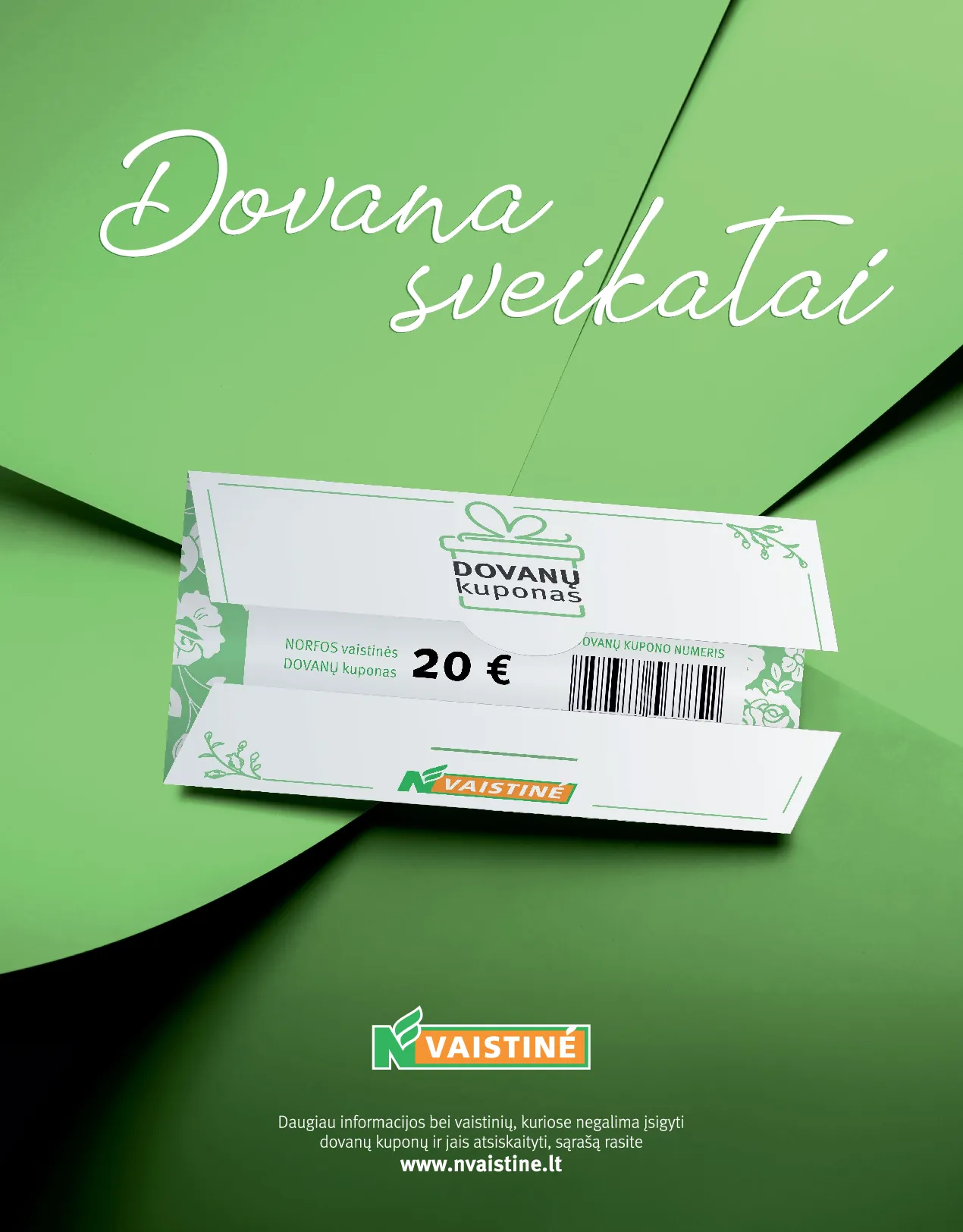 Norfa vaistinė akcijos šią savaitę. Galioja nuo 2026-08-01 iki 2026-08-31 – 23 psl.