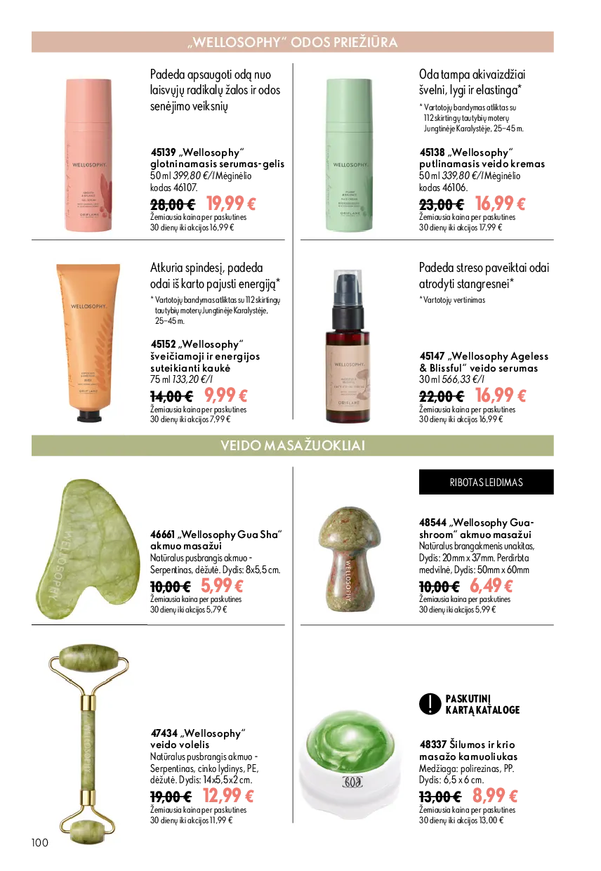 Oriflame katalogas – 100 psl.