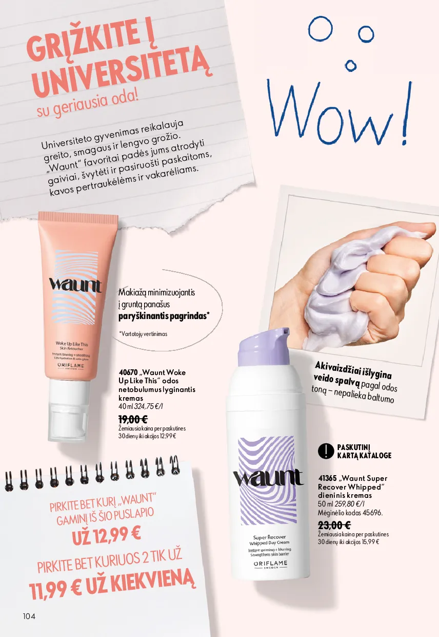 Oriflame katalogas – 104 psl.