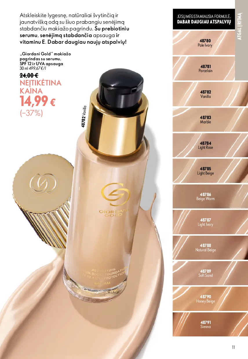 Oriflame katalogas – 11 psl.