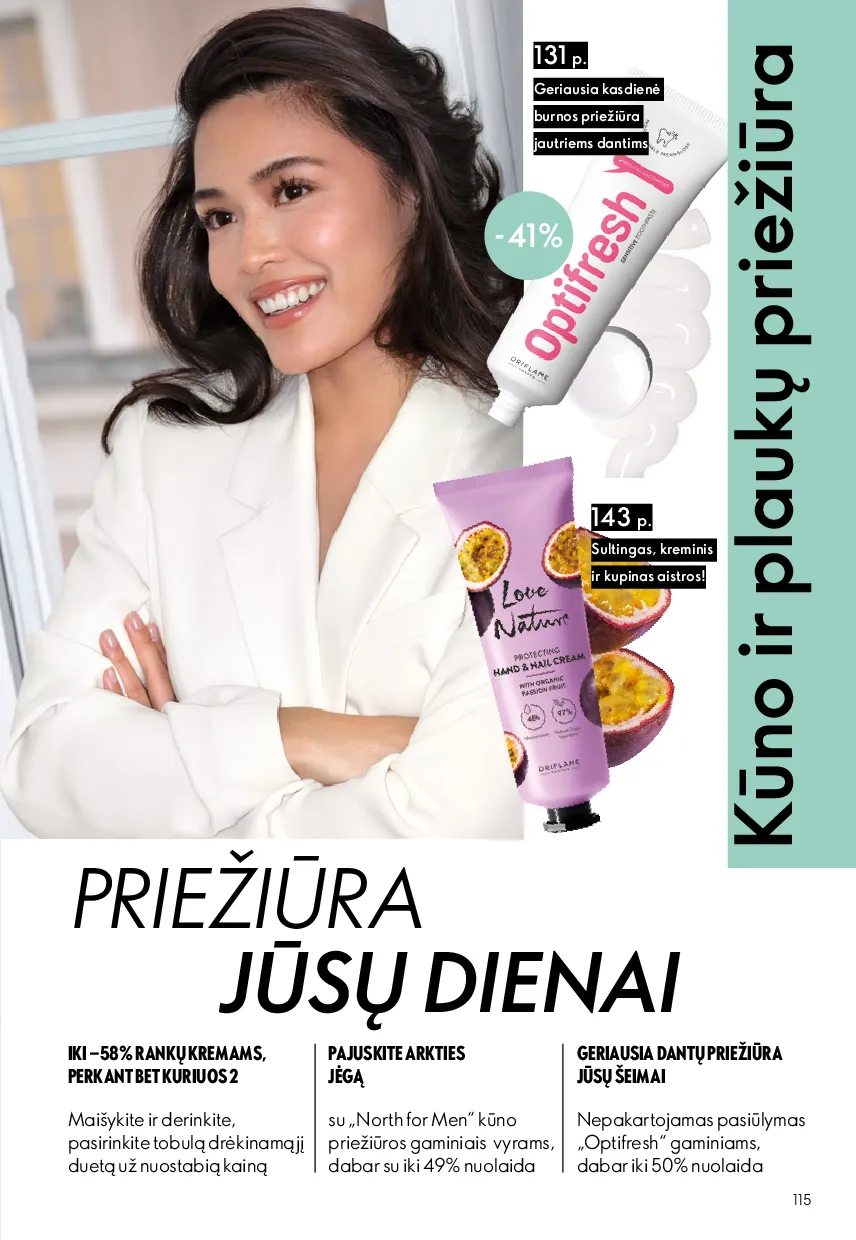 Oriflame katalogas – 115 psl.