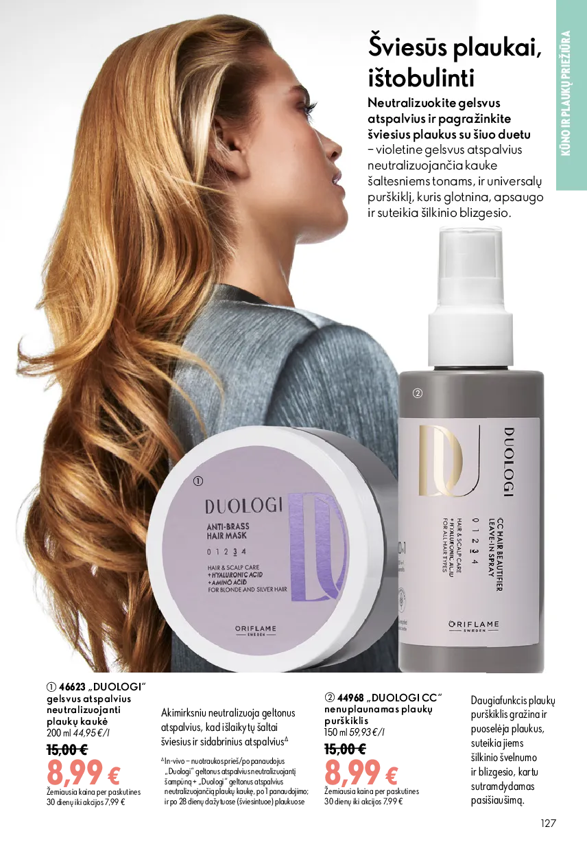 Oriflame katalogas – 127 psl.