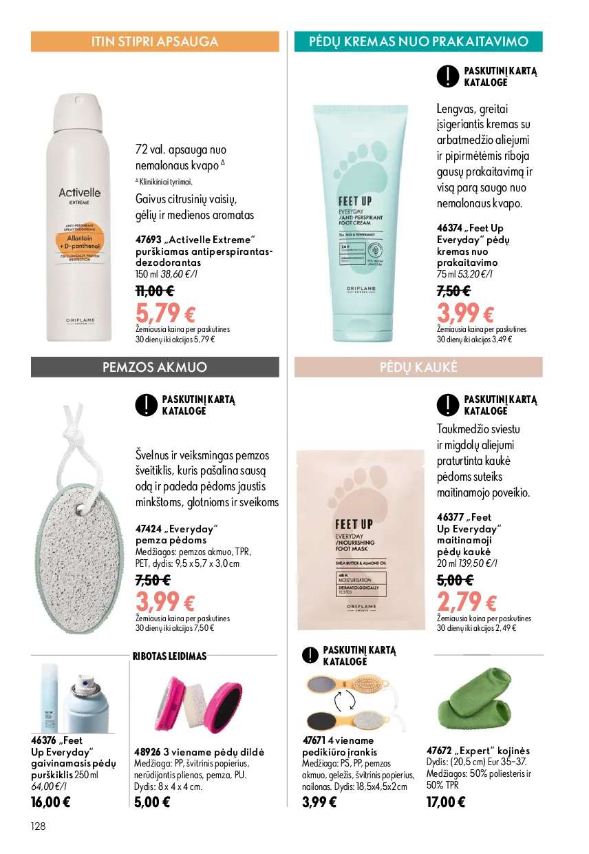 Oriflame katalogas – 128 psl.
