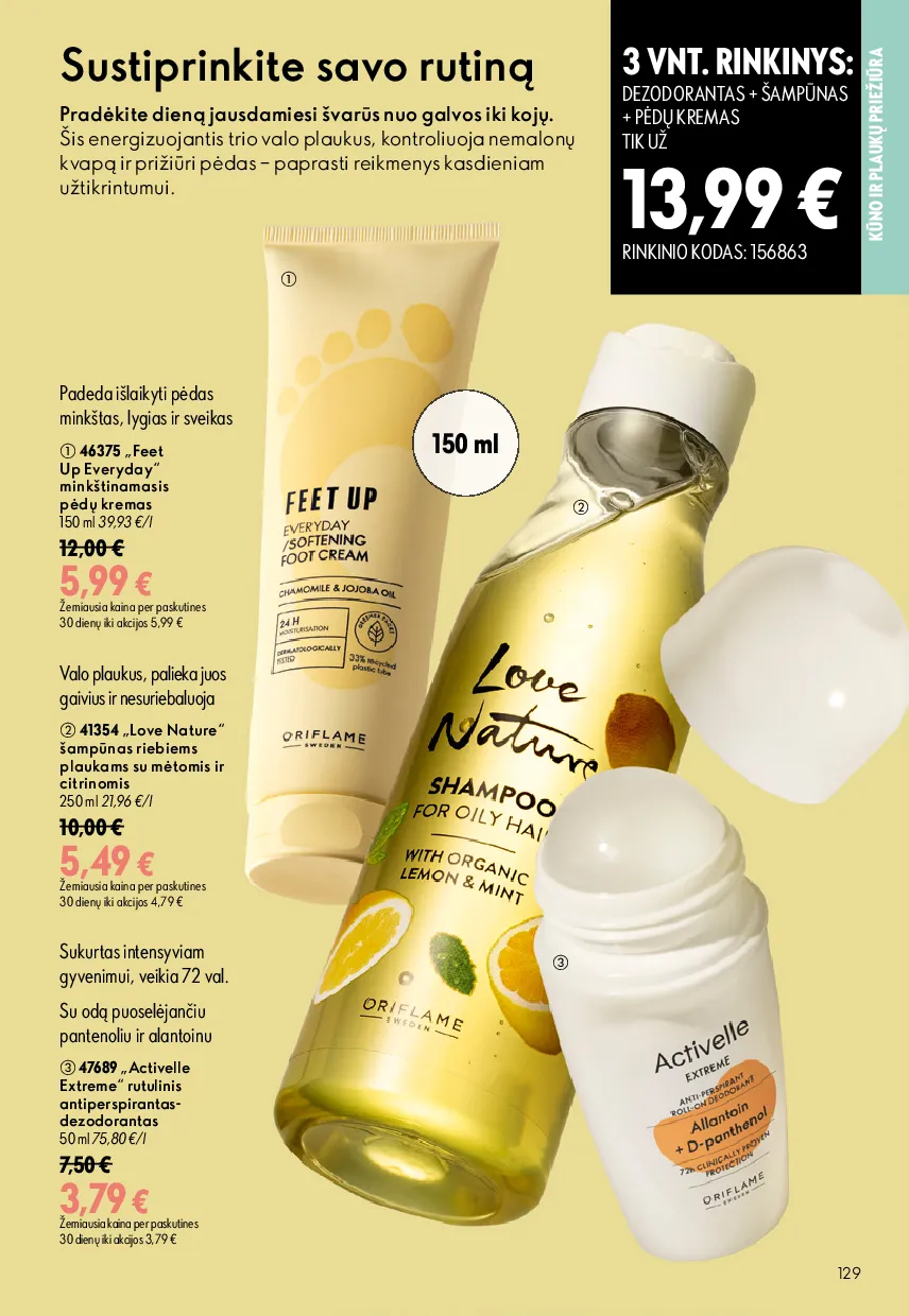 Oriflame katalogas – 129 psl.