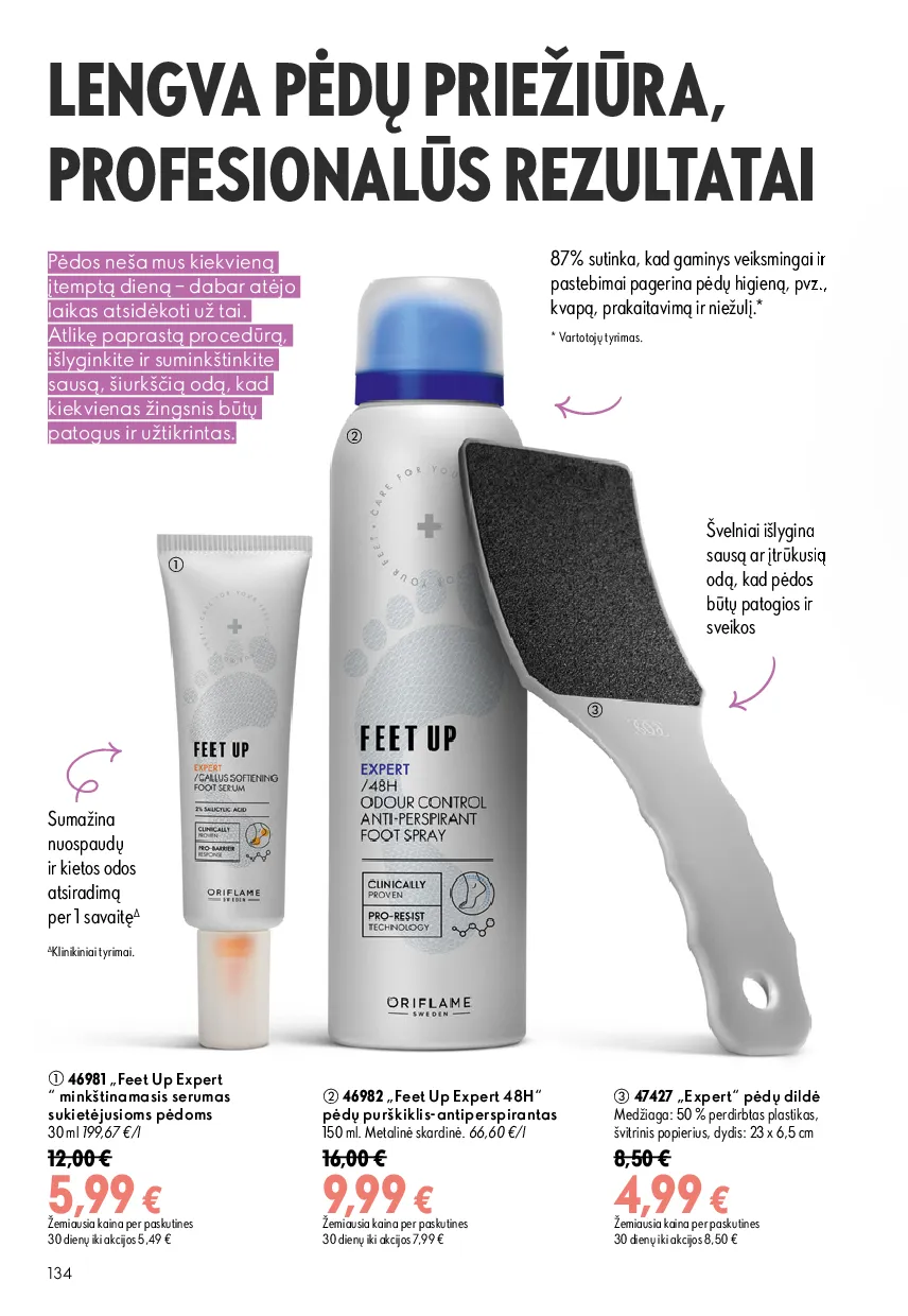 Oriflame katalogas – 134 psl.