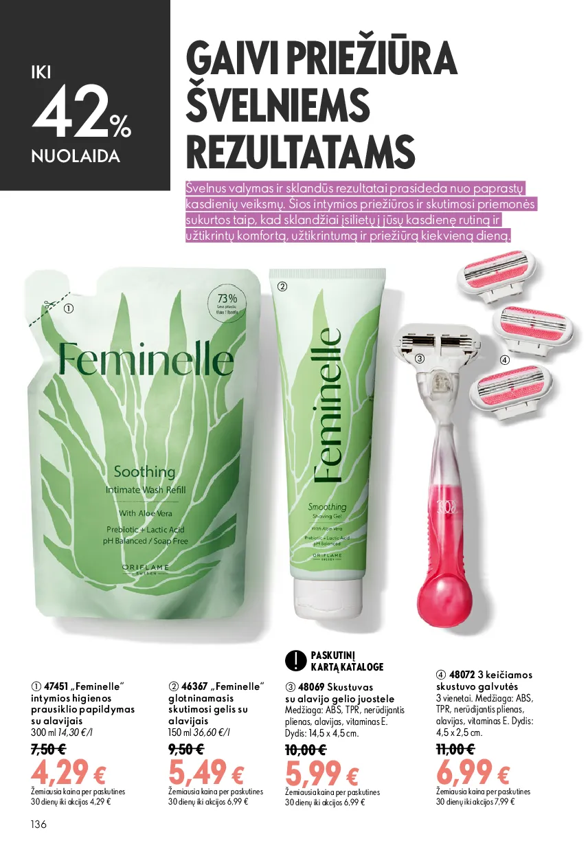 Oriflame katalogas – 136 psl.