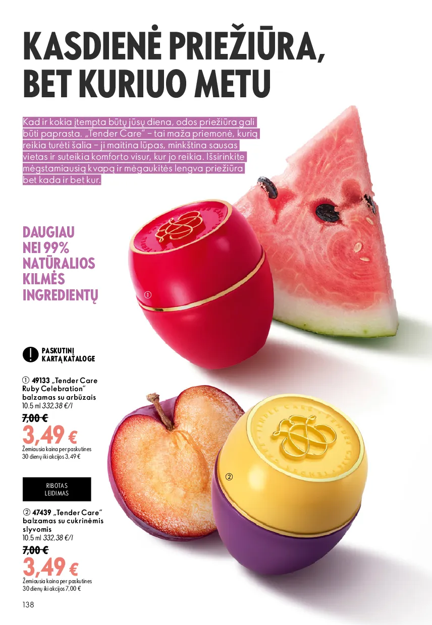 Oriflame katalogas – 138 psl.
