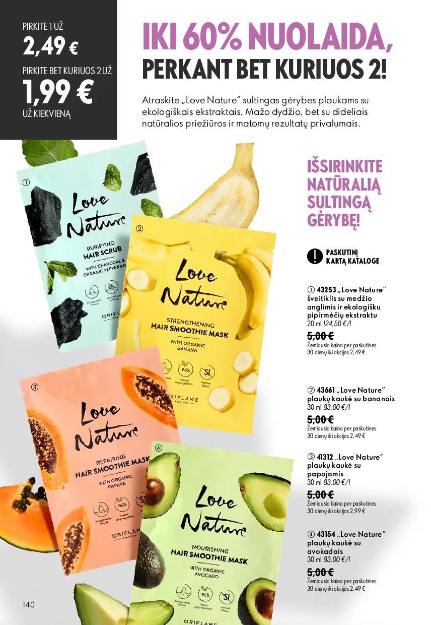 Oriflame katalogas – 140 psl.