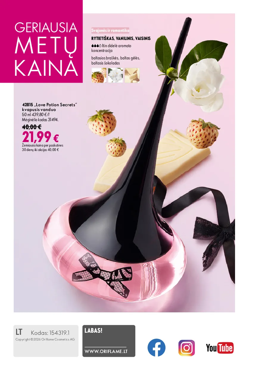 Oriflame katalogas – 148 psl.