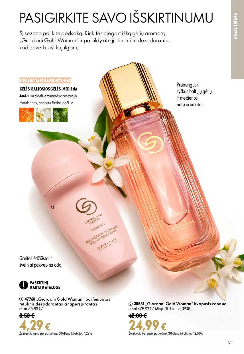 Oriflame katalogas – 17 psl.