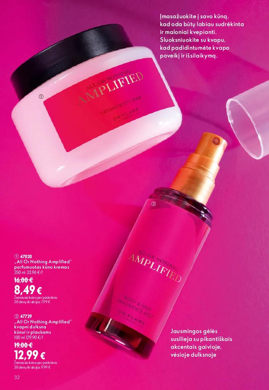 Oriflame katalogas – 32 psl.