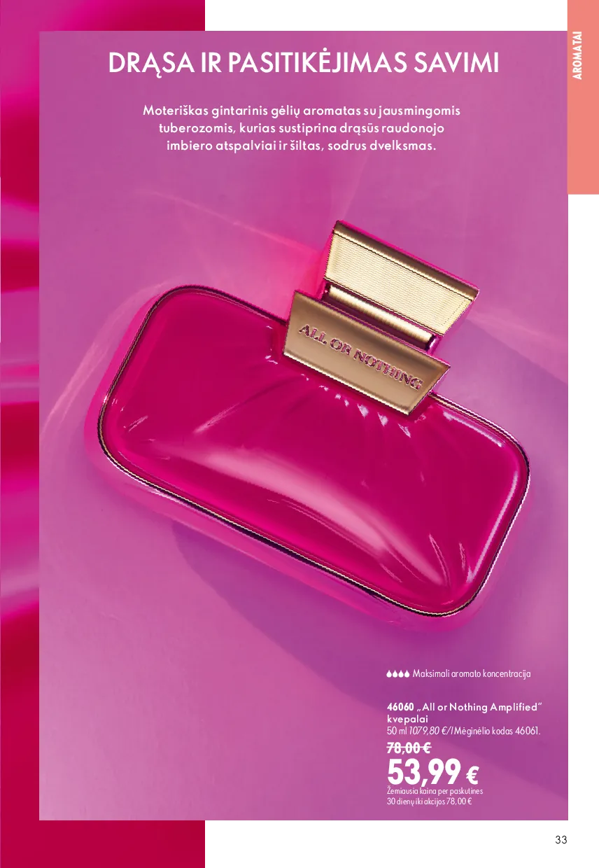 Oriflame katalogas – 33 psl.