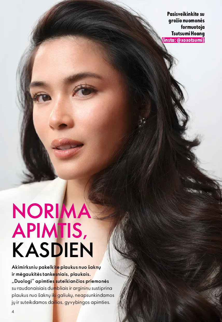 Oriflame katalogas – 4 psl.