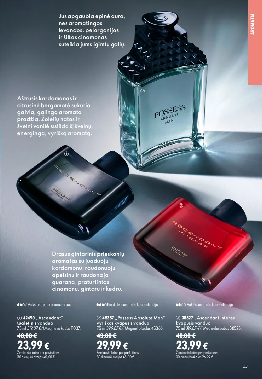 Oriflame katalogas – 47 psl.
