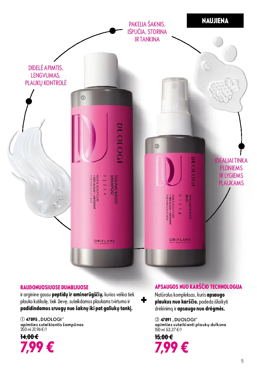 Oriflame katalogas – 5 psl.