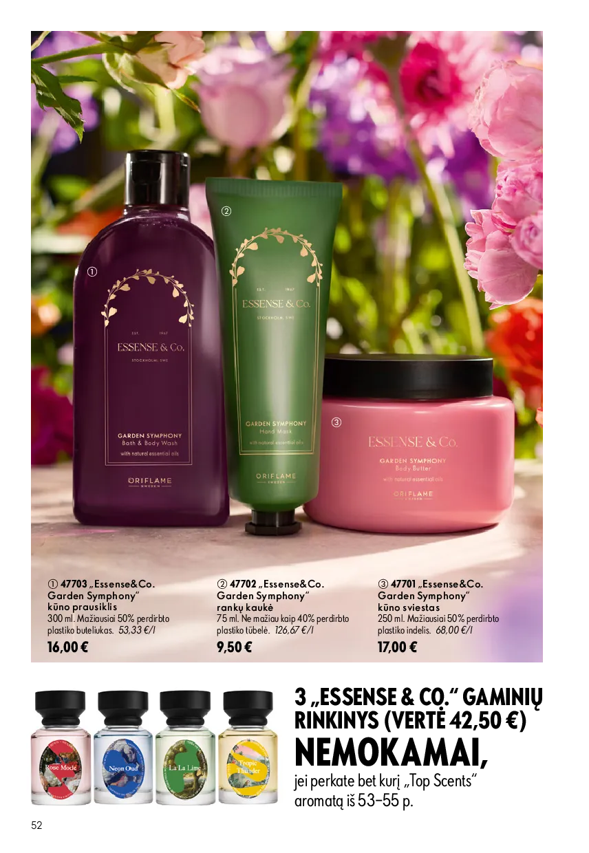 Oriflame katalogas – 52 psl.