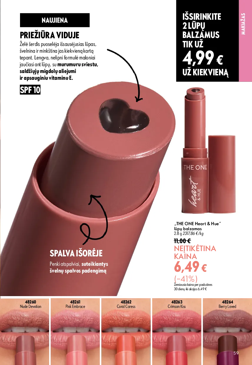 Oriflame katalogas – 59 psl.