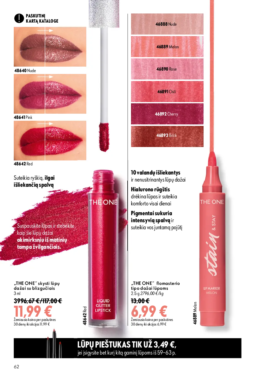 Oriflame katalogas – 62 psl.