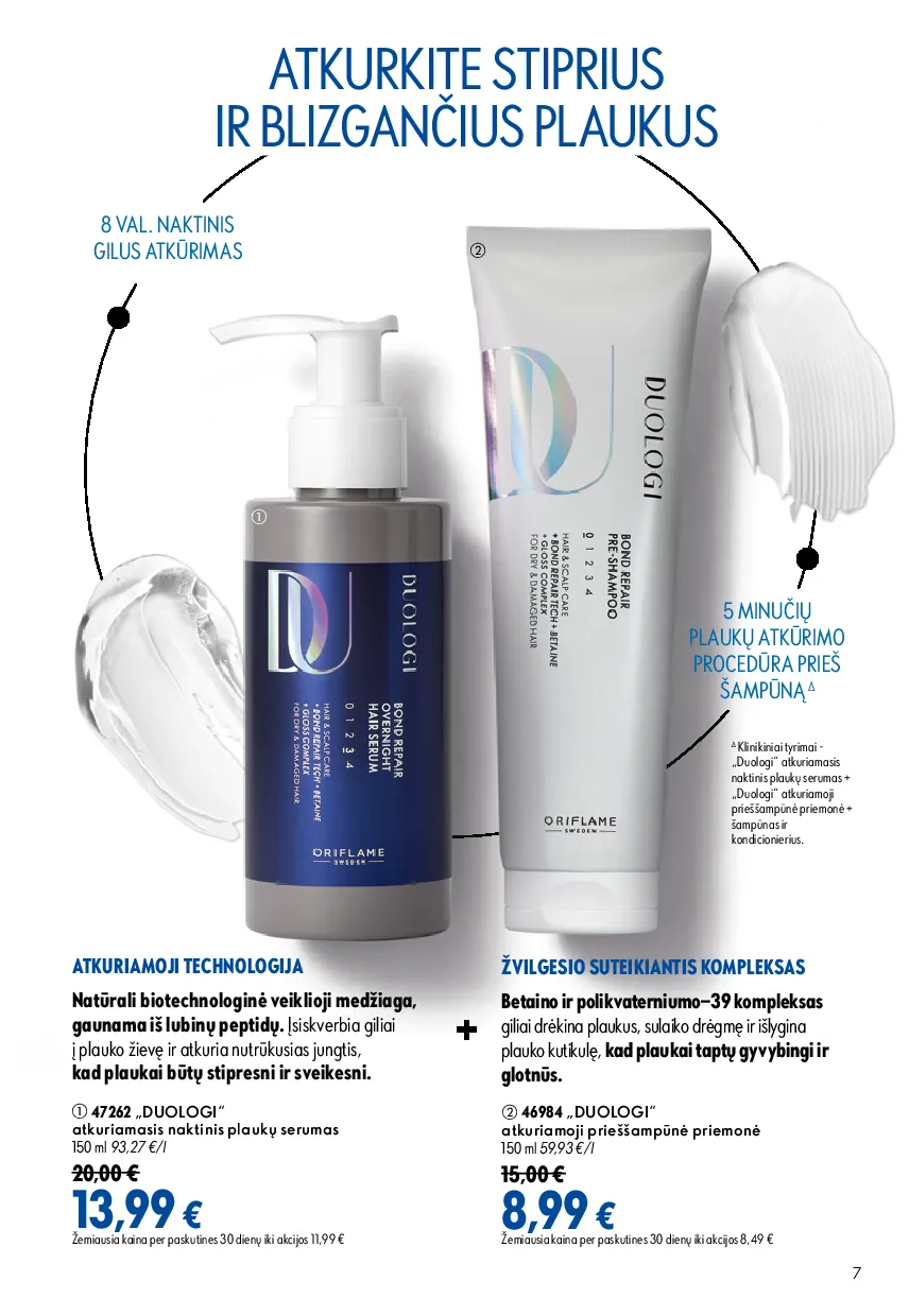 Oriflame katalogas – 7 psl.