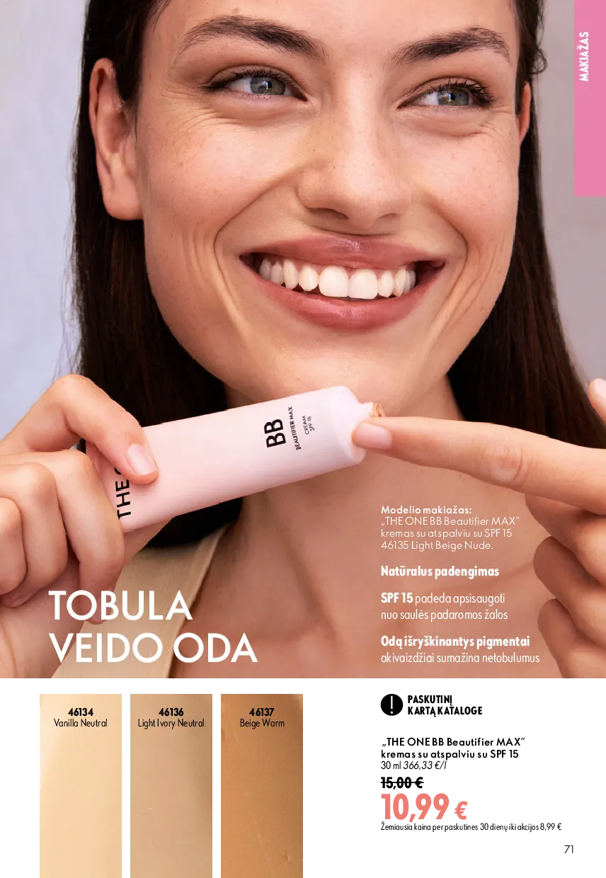 Oriflame katalogas – 71 psl.