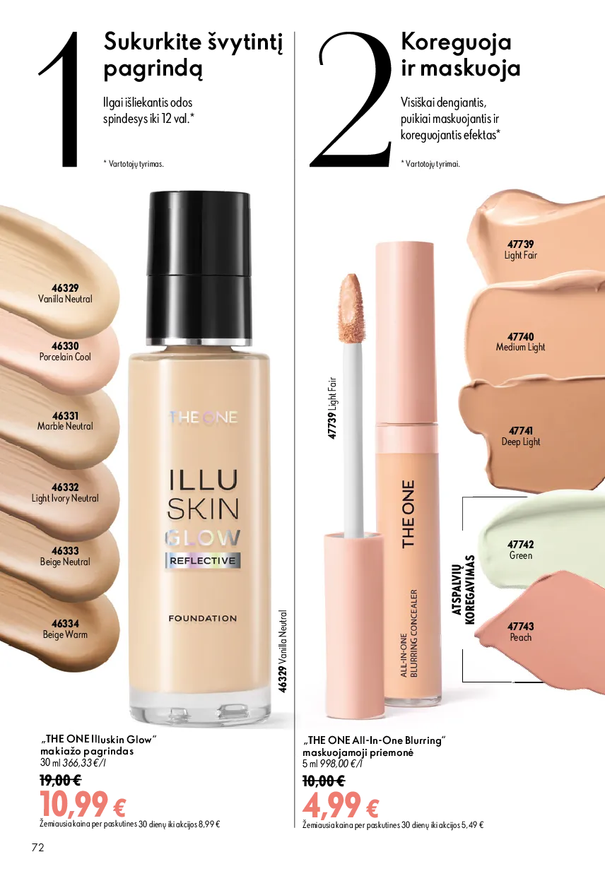 Oriflame katalogas – 72 psl.