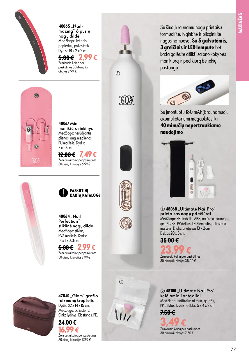 Oriflame katalogas – 77 psl.