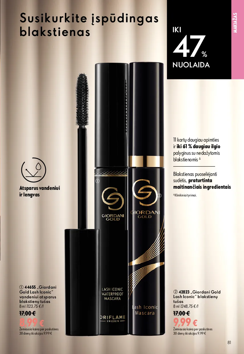 Oriflame katalogas – 81 psl.