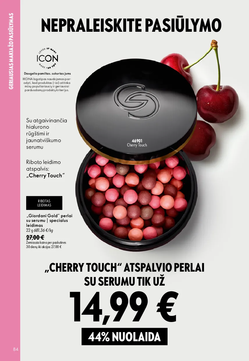 Oriflame katalogas – 84 psl.