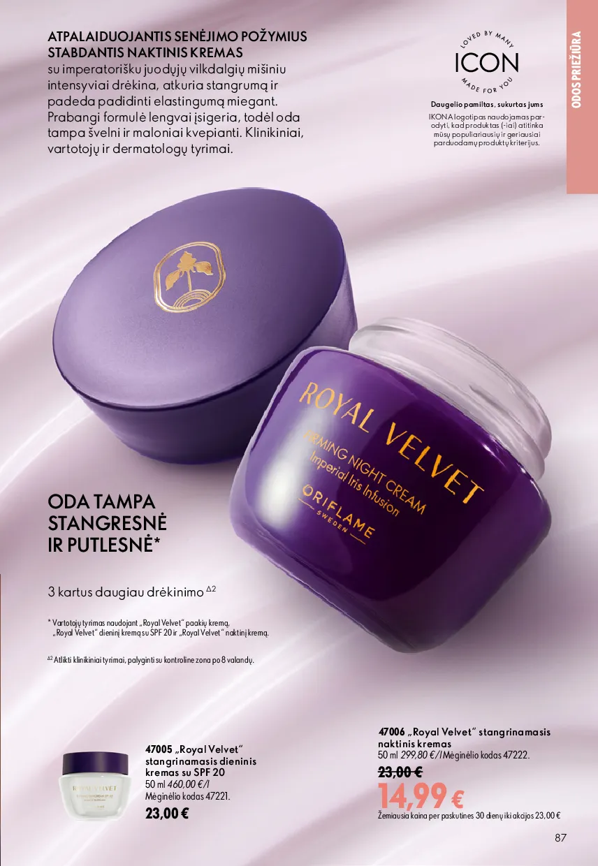 Oriflame katalogas – 87 psl.