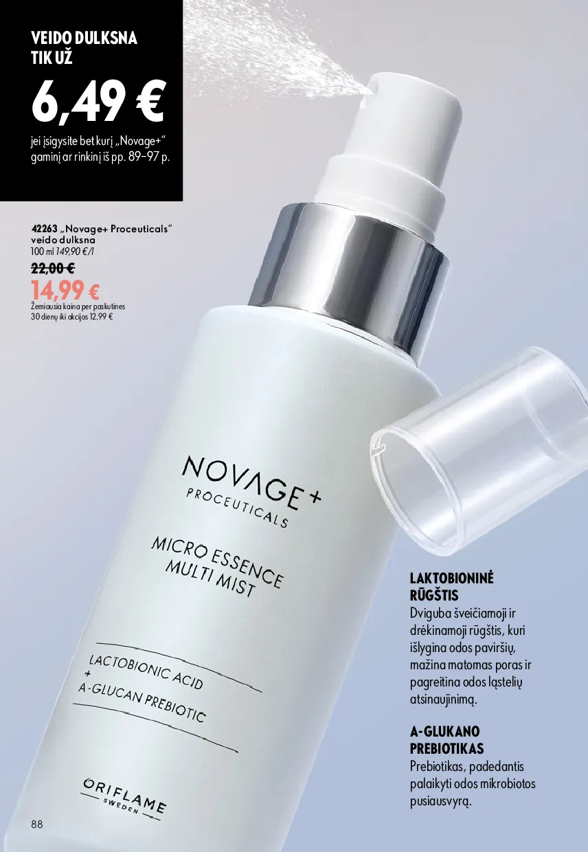 Oriflame katalogas – 88 psl.