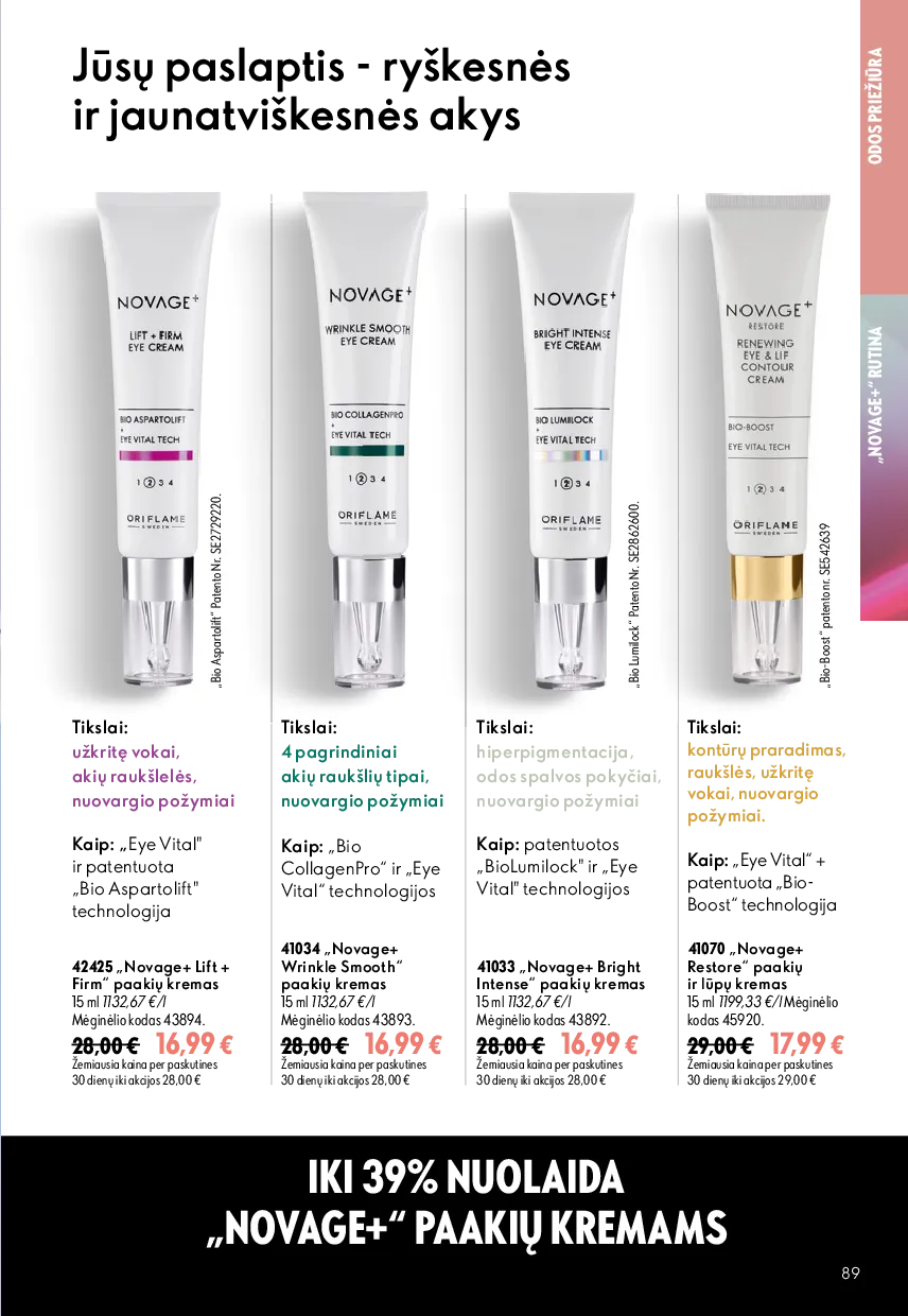 Oriflame katalogas – 89 psl.