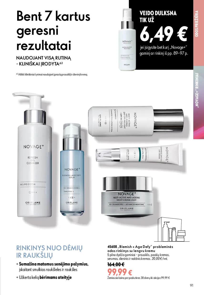 Oriflame katalogas – 91 psl.