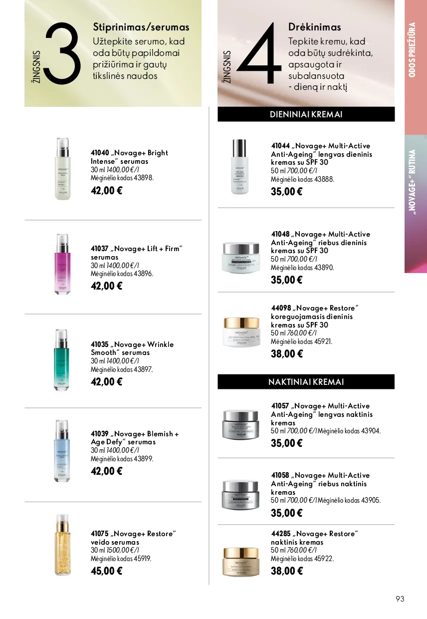 Oriflame katalogas – 93 psl.
