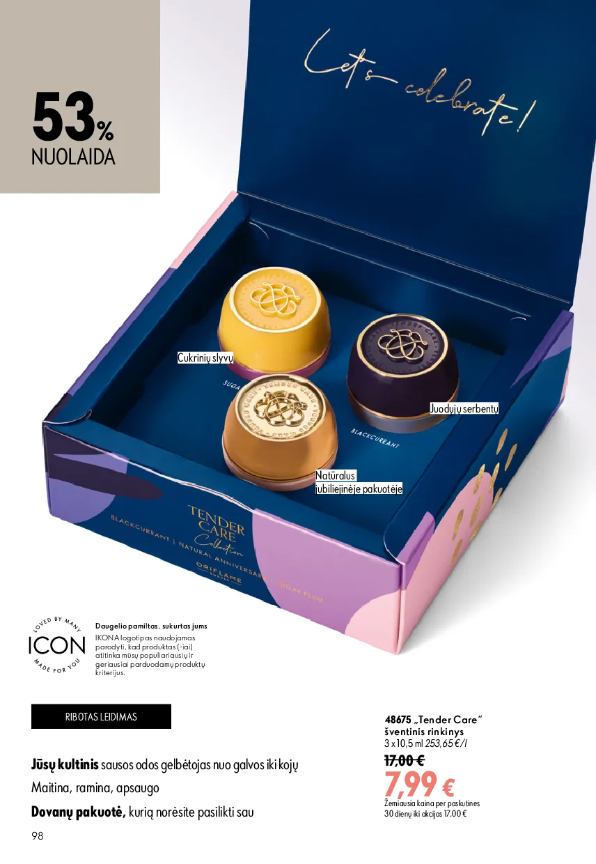 Oriflame katalogas – 98 psl.