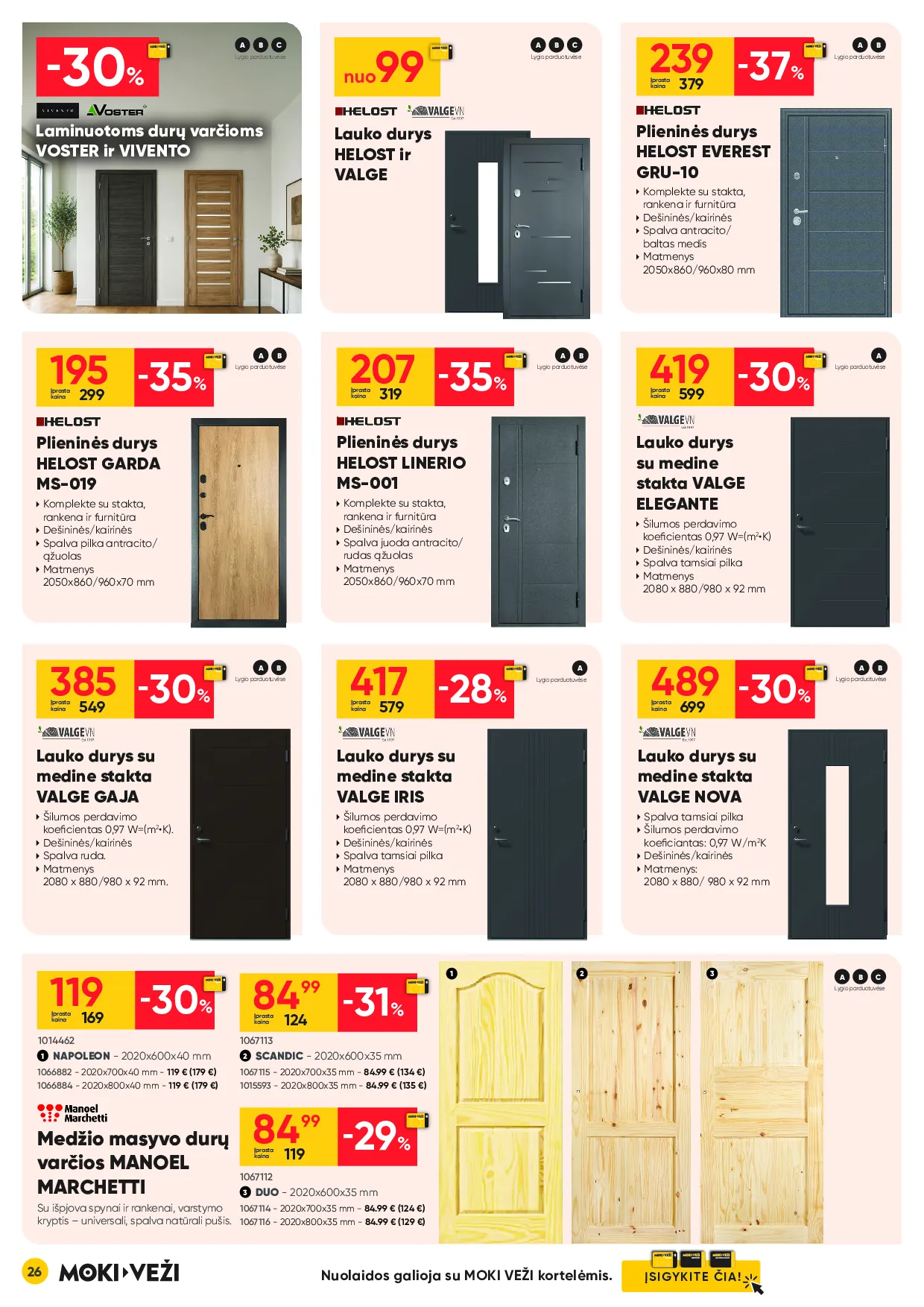 Moki veži leidinys – 26 psl.