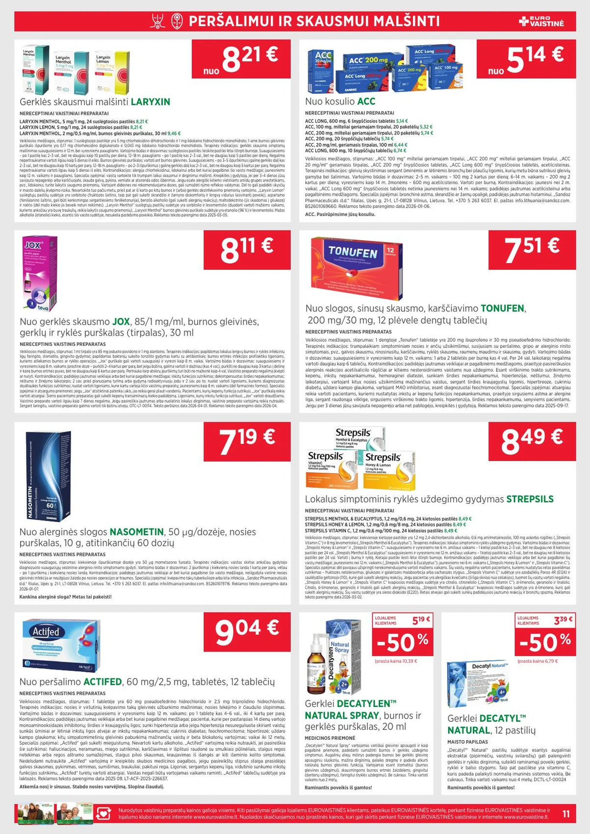 Eurovaistinė leidinys – 29 psl.