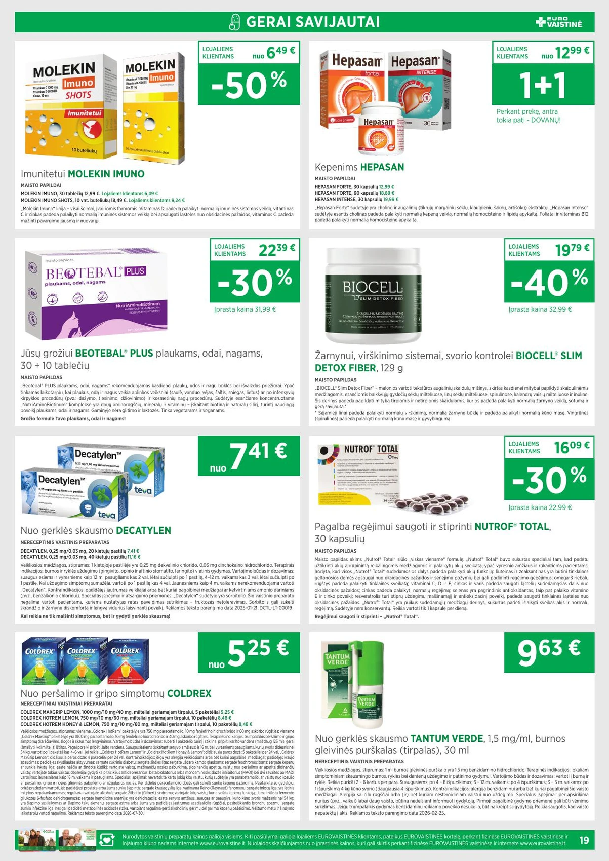 Eurovaistinė leidinys – 21 psl.