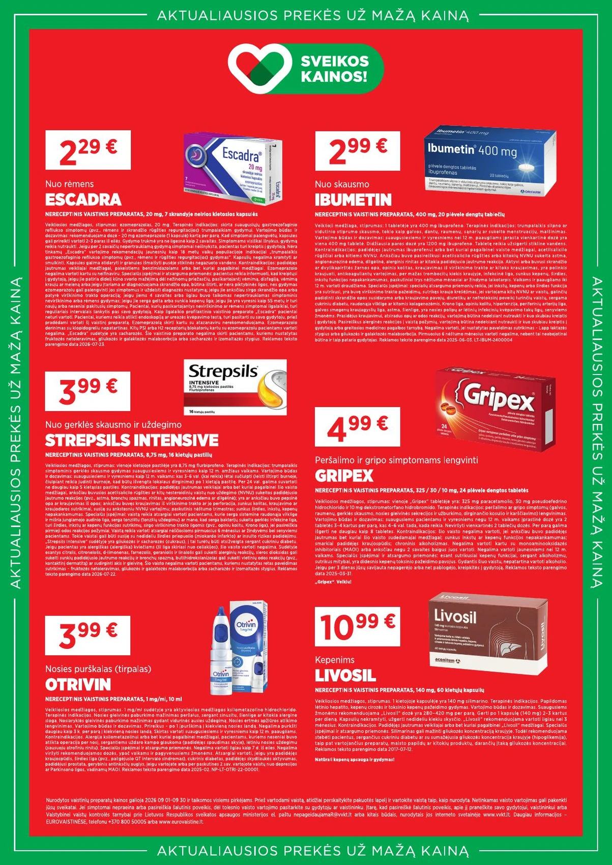 Eurovaistinė leidinys – 37 psl.