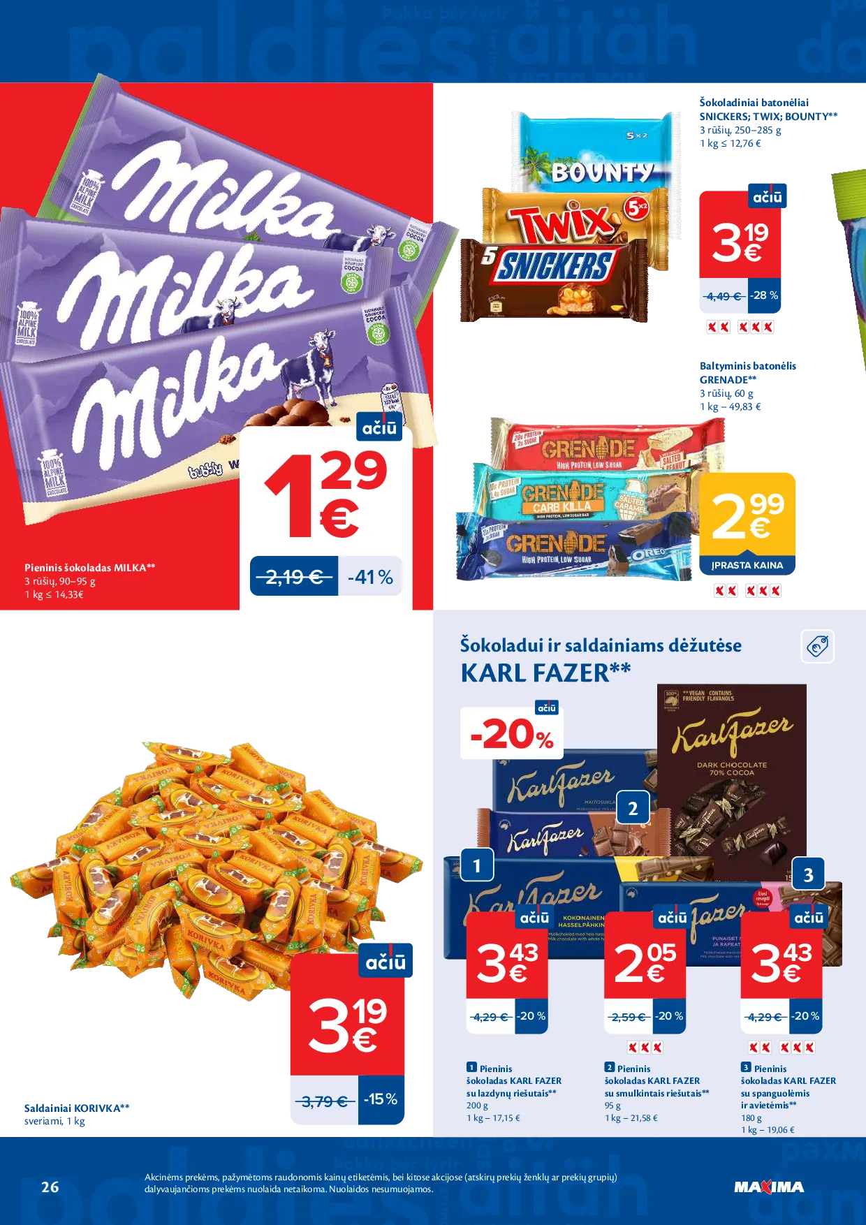 Maxima naujas leidinys – 26 psl.