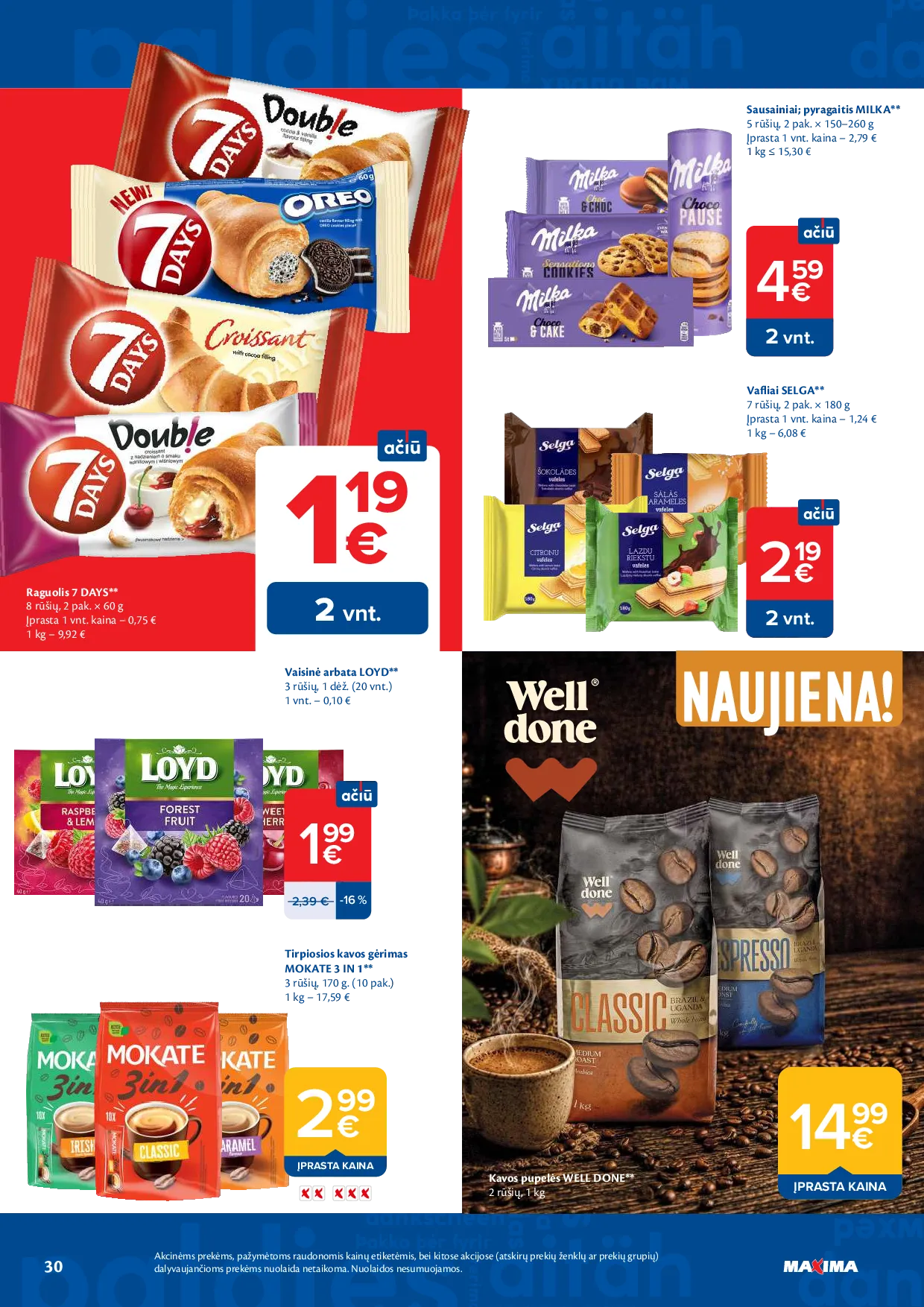 Maxima naujas leidinys – 30 psl.