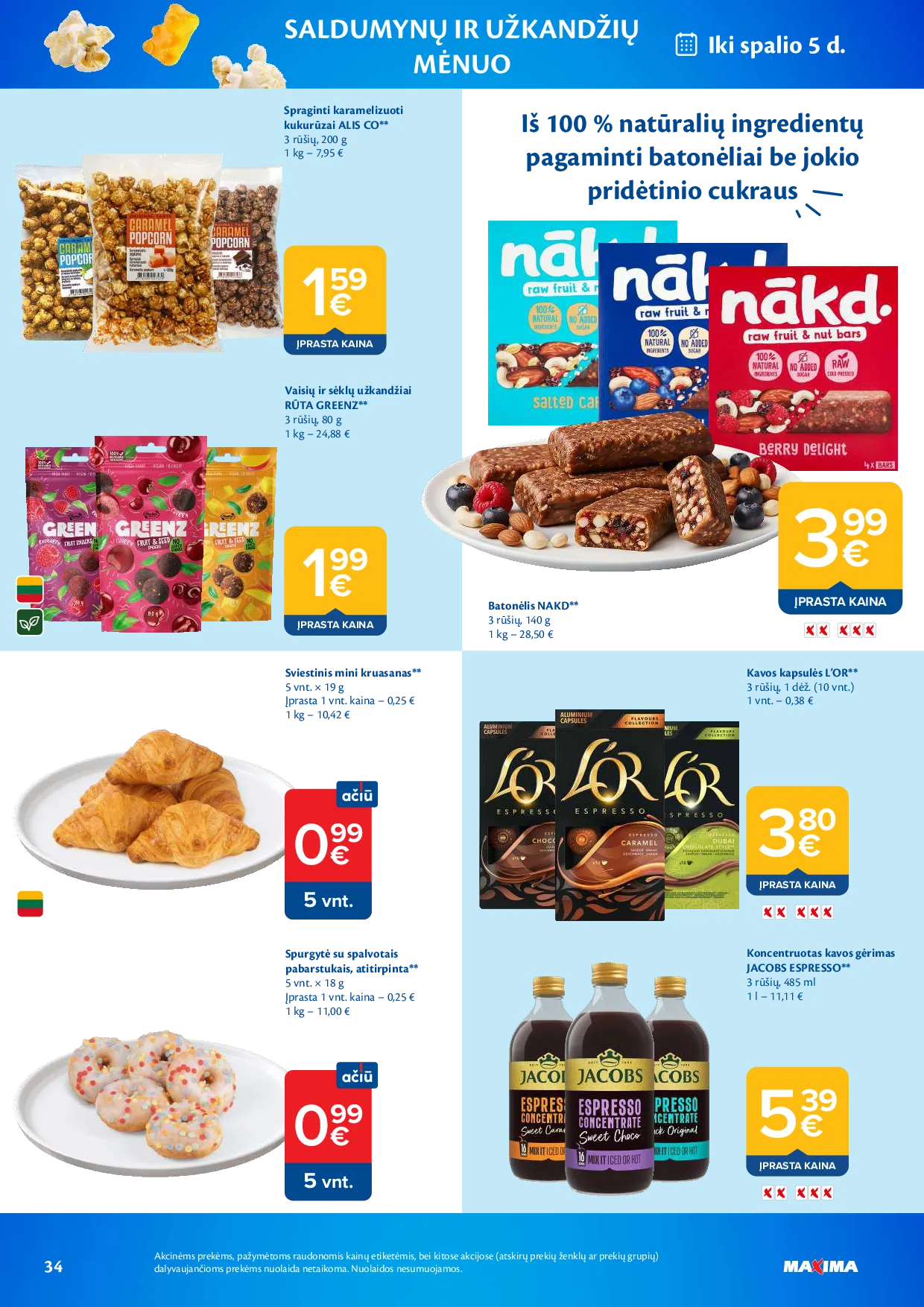 Maxima naujas leidinys – 34 psl.