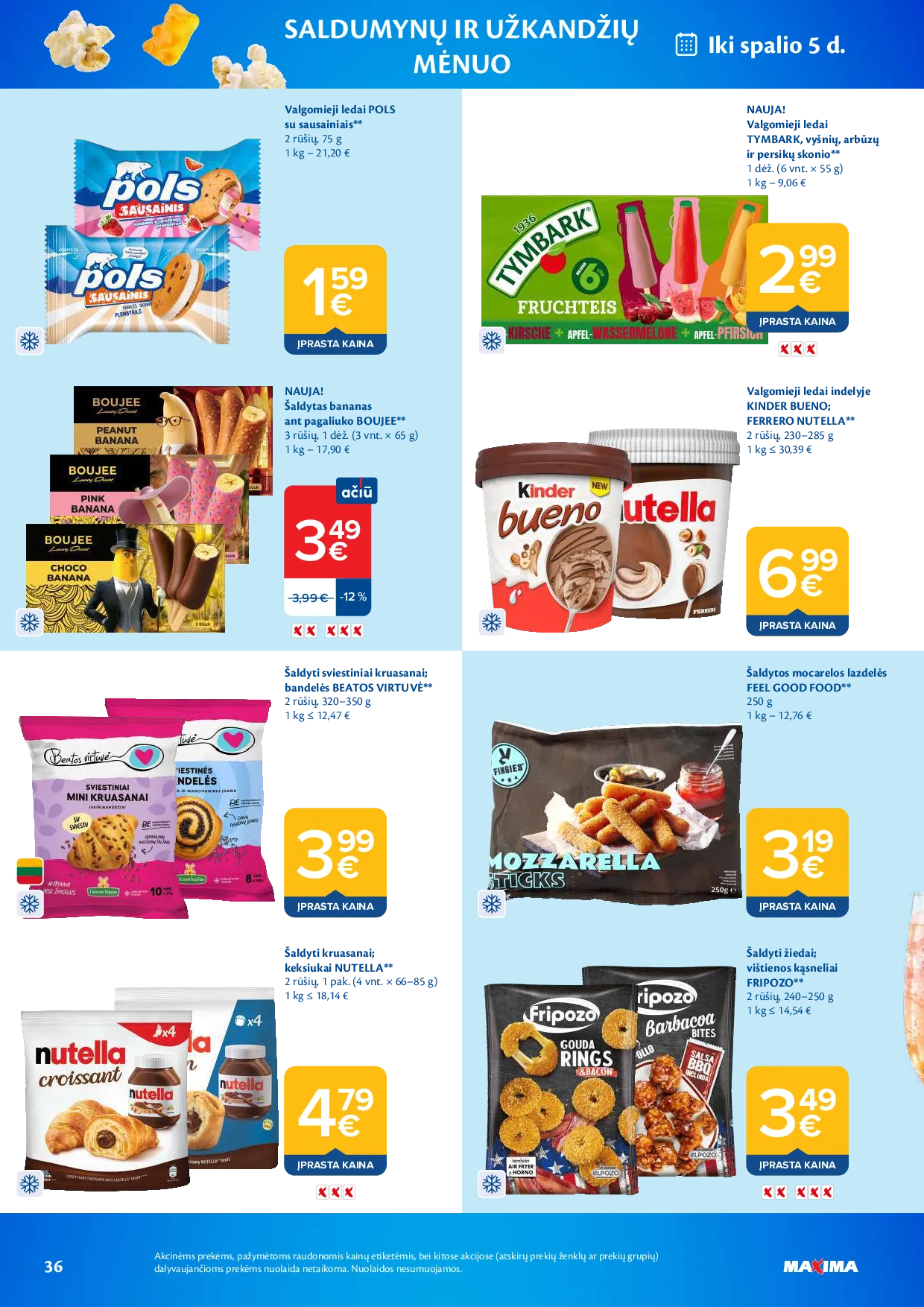 Maxima naujas leidinys – 36 psl.