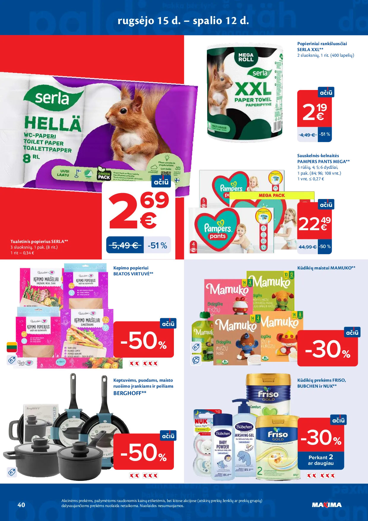 Maxima naujas leidinys – 40 psl.