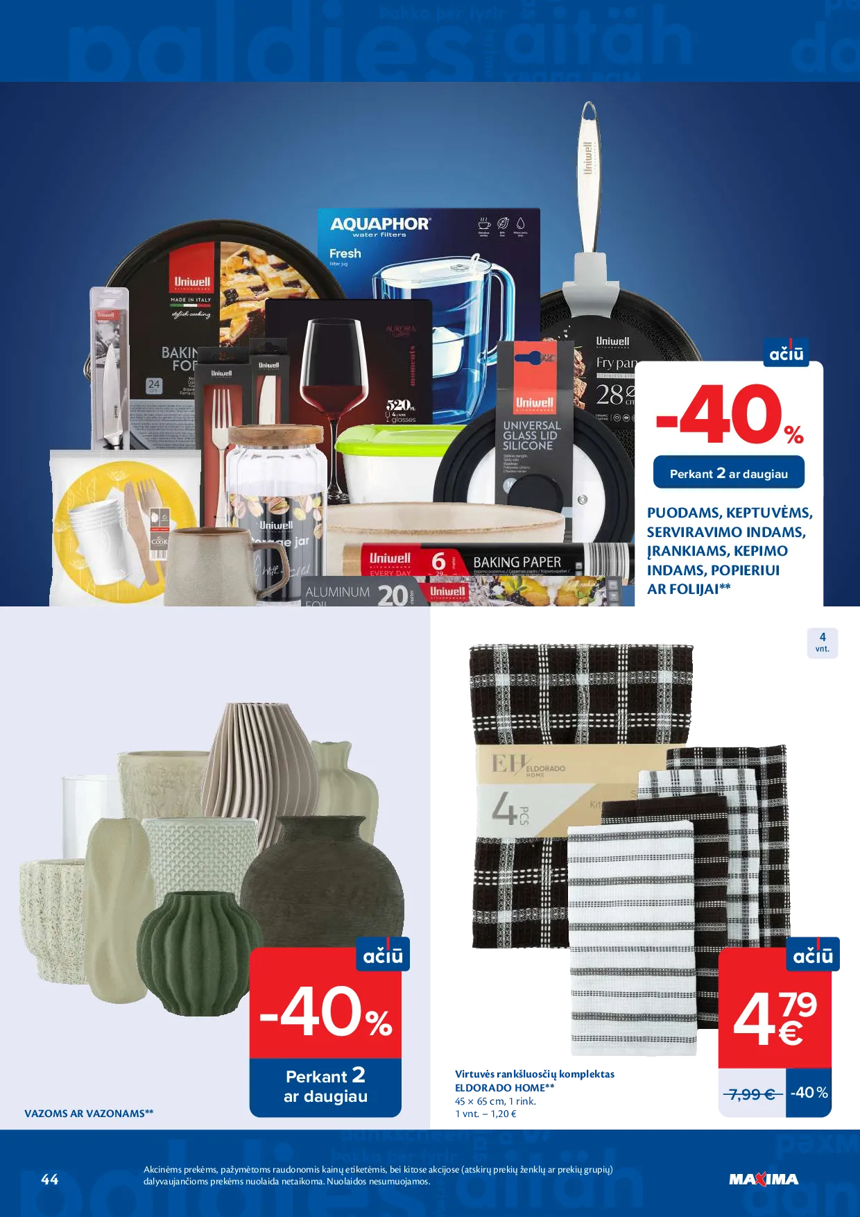 Maxima naujas leidinys – 44 psl.